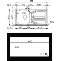 Frasa Nudus 50 D Kitchen Sink